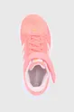 рожевий adidas - Дитячі черевики Runfalcon 2.0 GV7754