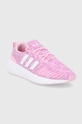 adidas Originals sneakers copii Swift Run 22 GW8177 GW8177 roz SS22