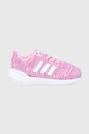 Dječje tenisice adidas Originals Swift Run 22 tekstil roza GW8185
