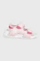ροζ Παιδικά σανδάλια adidas Για κορίτσια