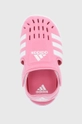 фиолетовой Детские сандалии adidas