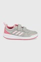 Dětské boty adidas Tensaur GW9071 textilní šedá GW9071