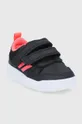 Παιδικά παπούτσια adidas Tensaur μαύρο