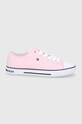 Tommy Hilfiger Tenisówki dziecięce syntetyczny różowy T3A4.32117.35.40