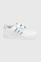 λευκό Παιδικά αθλητικά παπούτσια adidas Originals Continental 80 Για κορίτσια