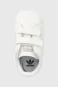 білий Дитячі кросівки adidas Originals Superstar