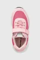 różowy Calvin Klein Jeans sneakersy dziecięce V1A9.80190.28.29