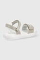 Dětské sandály Calvin Klein Jeans V3A2.80206. stříbrná SS22