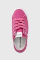 ροζ Παιδικά πάνινα παπούτσια Calvin Klein Jeans