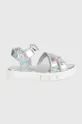 срібний Дитячі сандалі Calvin Klein Jeans Для дівчаток