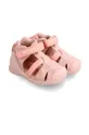 Detské kožené sandále Biomecanics béžová