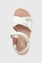 bílá Dětské kožené sandály Garvalin