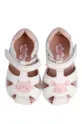 bela Garvalin otroški usnjeni sandali
