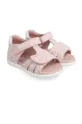 Detské kožené sandále Garvalin ružová