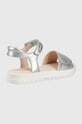 Geox sandały dziecięce J256EB.0NFEW.36.39 srebrny SS22