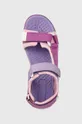 fialová Detské sandále Geox