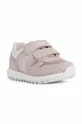 Dětské boty Geox pastelově růžová