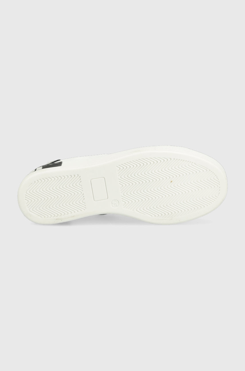 Dětské kožené sneakers boty Patrizia Pepe Dívčí
