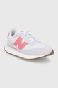 New Balance buty GS237PK GS237PK szary SS22