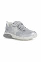 Detské topánky Geox J25DAA.014AJ.32.35 strieborná SS22