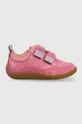 ροζ Παιδικά sneakers σουέτ Geox Για κορίτσια