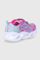 Dziewczynka Skechers buty dziecięce Twisty Brights 302754N.PPYY różowy
