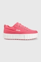 arancione Fila scarpe da ginnastica bambini Ragazze