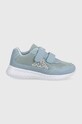 Kappa buty dziecięce Cracker II imitacja skóry licowej niebieski 260647K.G