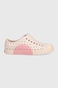 Native tenisówki dziecięce slip on różowy JEFFERSON.15100102.G