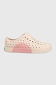 Native tenisówki dziecięce slip on różowy JEFFERSON.12100102.G
