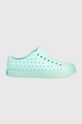 Native tenisówki dziecięce slip on turkusowy JEFFERSON.15100112.G