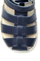 blu navy Chipmunks sandali in pelle bambino/a