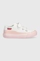 Levi's tenisówki dziecięce różowy VORI0102T.SQUARE.MINI