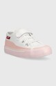Levi's tenisówki dziecięce VORI0102T.SQUARE.MINI różowy SS22
