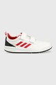 adidas sneakersy dziecięce Tensaur GW9069 imitacja skóry licowej biały GW9069