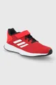 adidas - Παιδικά παπούτσια Duramo 10 El K κόκκινο