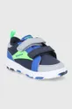 Reebok Classic buty skórzane dziecięce Weebok Clasp Low GZ0872 niebieski