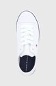 Tommy Hilfiger tenisi copii alb T3X4.32207.
