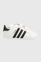 adidas Originals sneakersy dziecięce Superstar syntetyczny biały S79916