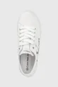 biały Calvin Klein Jeans tenisówki dziecięce V3X9.80125.35.38