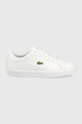 biały Lacoste sneakersy dziecięce 741SUJ0014 Dziecięcy