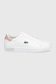 Dětské sneakers boty Lacoste Planet friendly růžová 741SUJ0014