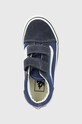 Vans tenisówki dziecięce niebieski VN000VHENWD1
