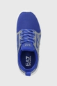 niebieski EA7 Emporio Armani sneakersy dziecięce XSX018.XOT44.Q489