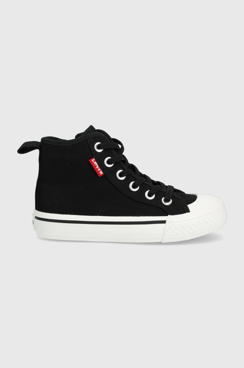 czarny Levi's trampki dziecięce Dziecięcy