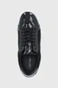 fekete Calvin Klein bőr cipő