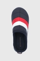 sötétkék Tommy Hilfiger papucs