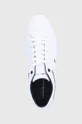 λευκό Δερμάτινα παπούτσια Tommy Hilfiger