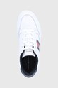 Tommy Hilfiger Buty skórzane biały FM0FM03904YBR