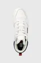 λευκό Δερμάτινα αθλητικά παπούτσια Tommy Jeans